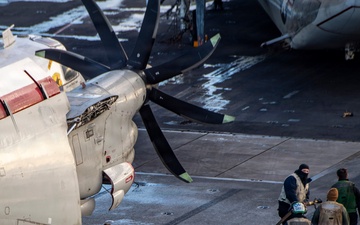 Nimitz Sailors Prepare for Flight Operations