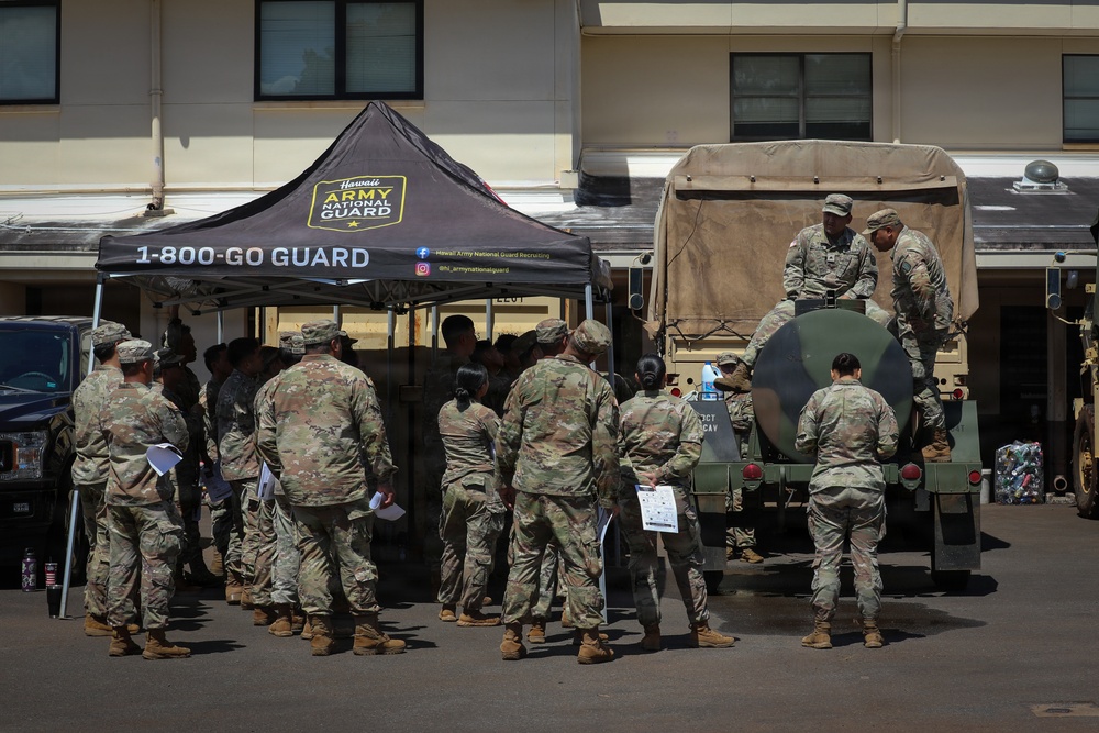 Hawaii National Guard strengthens readiness for potable water distribution