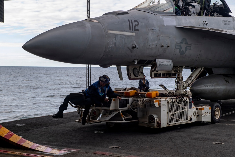 Nimitz Sailors Prepare for Flight Operations