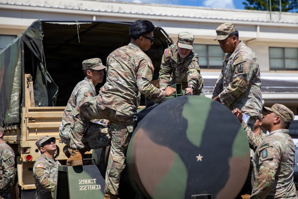 Hawaii National Guard strengthens readiness for potable water distribution