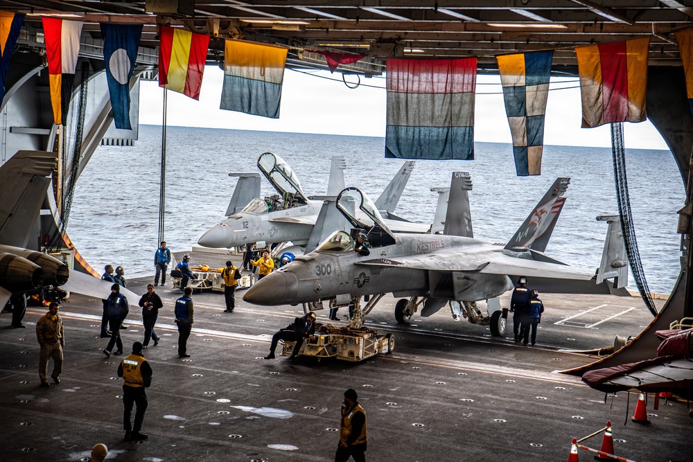 Nimitz Sailors Prepare for Flight Operations