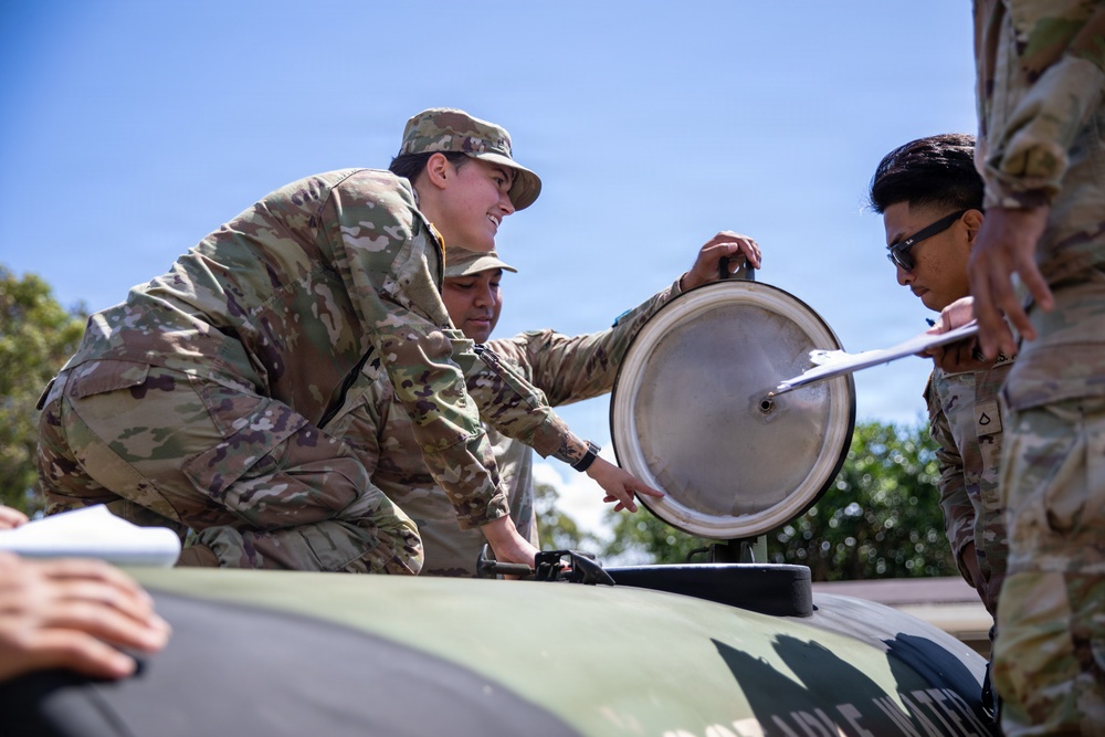 Hawaii National Guard strengthens readiness for potable water distribution