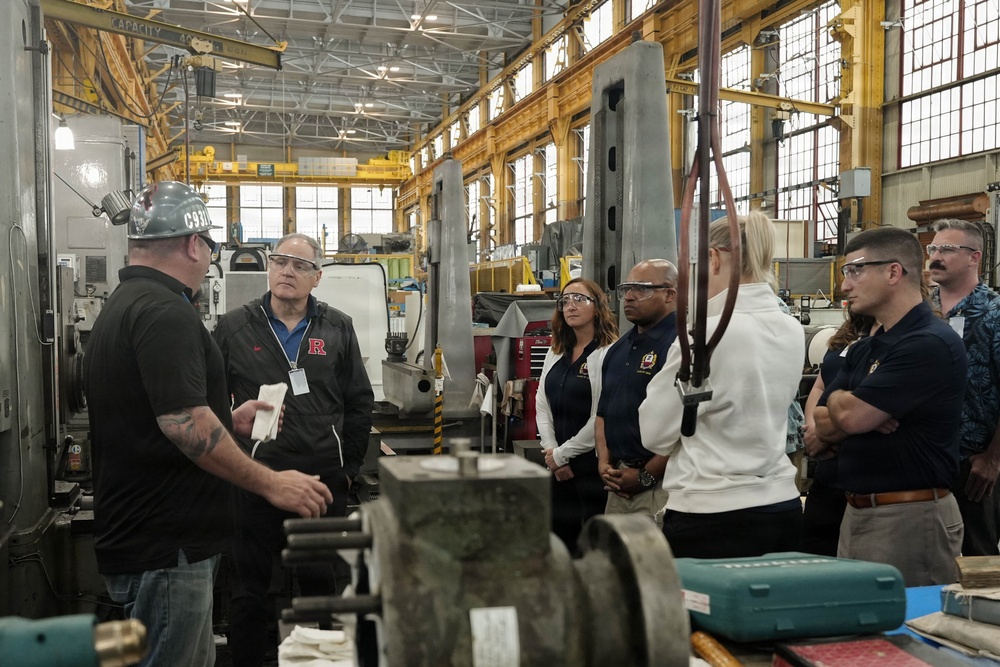National Defense University visits PHNSY