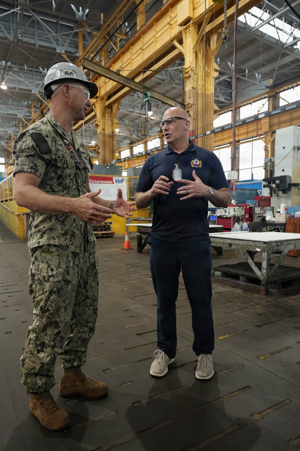 National Defense University visits PHNSY