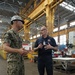 National Defense University visits PHNSY