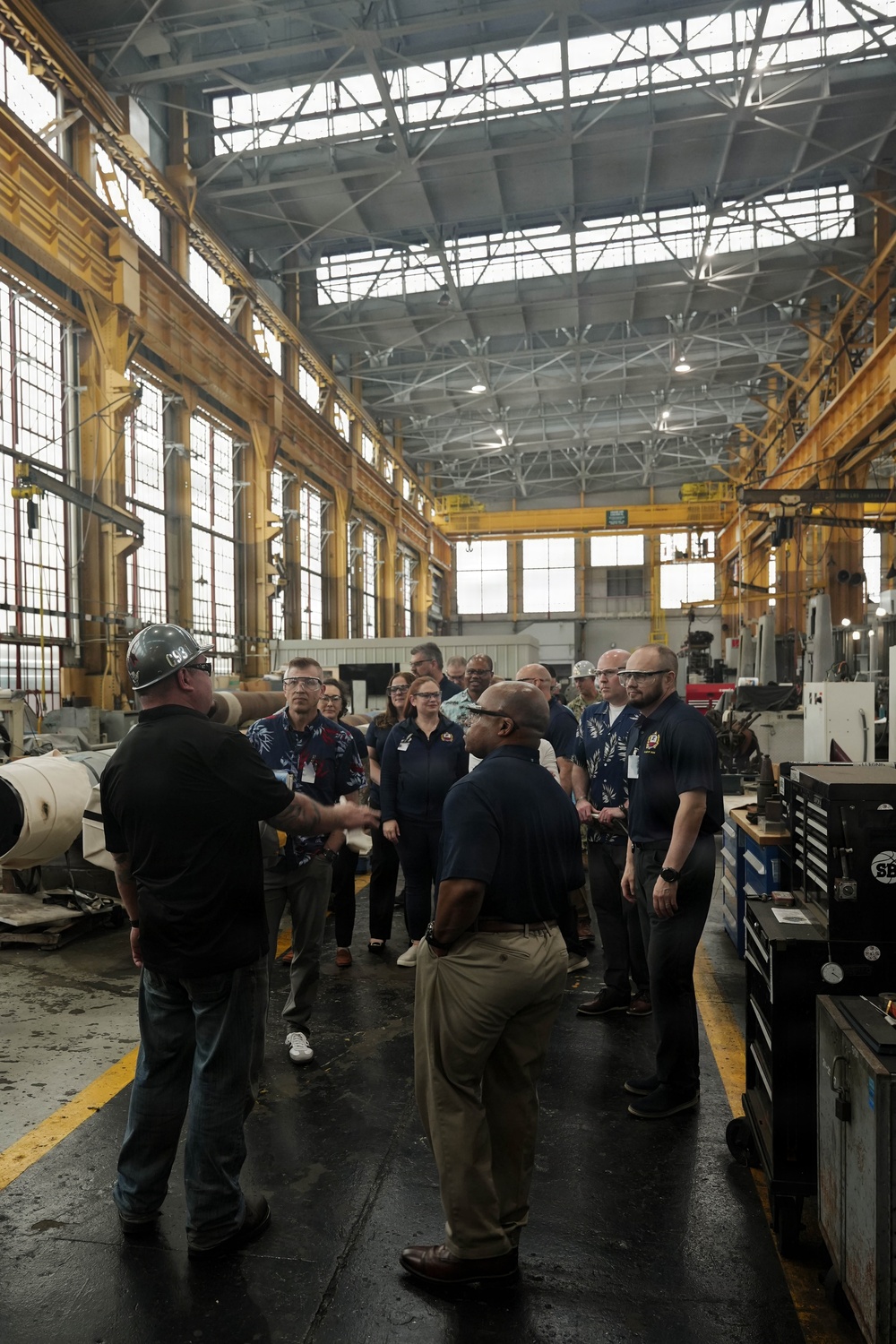 National Defense University visits PHNSY