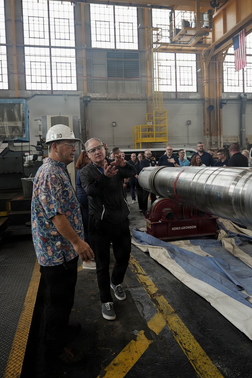 National Defense University visits PHNSY