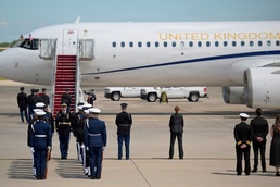King Charles III and Queen Camilla arrive at Joint Base Andrews for state visit