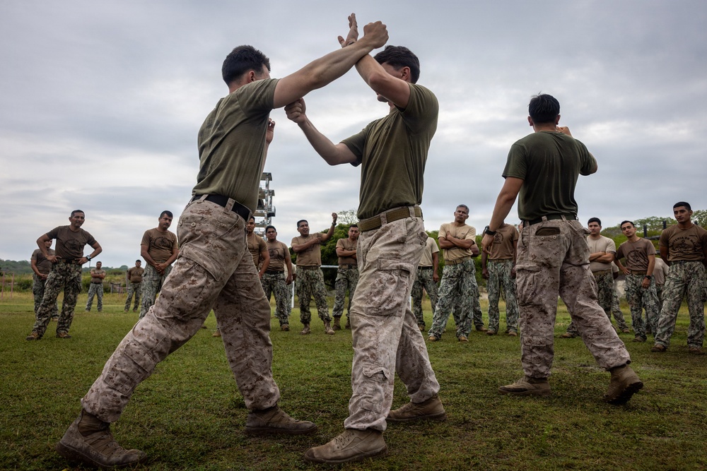 22nd MEU (SOC) | MCMAP with Ecuadorian Marines