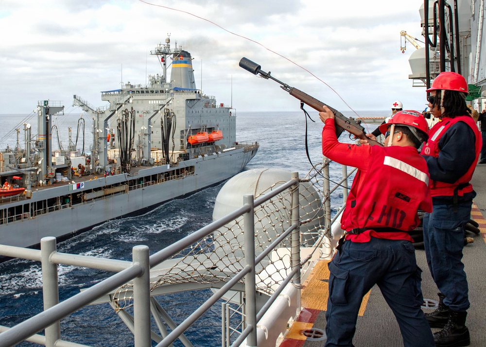 USS Essex Replenishment-at-sea