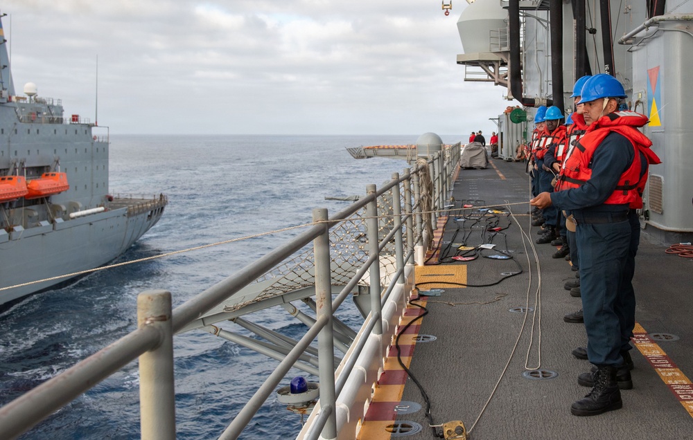 USS Essex Replenishment-at-sea
