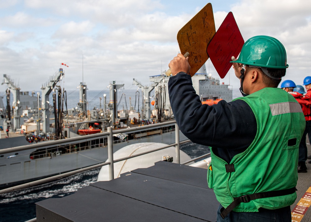 USS Essex Replenishment-at-sea