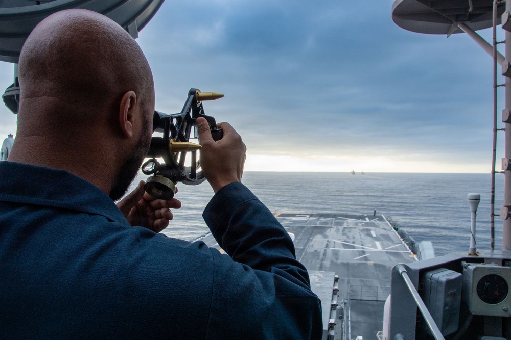 USS Essex Replenishment-at-sea