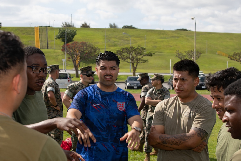 3rd MLG Marines Compete in Unit Wide Sports Tournament