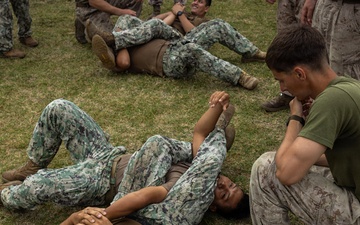 22nd MEU (SOC) | MCMAP with Ecuadorian Marines