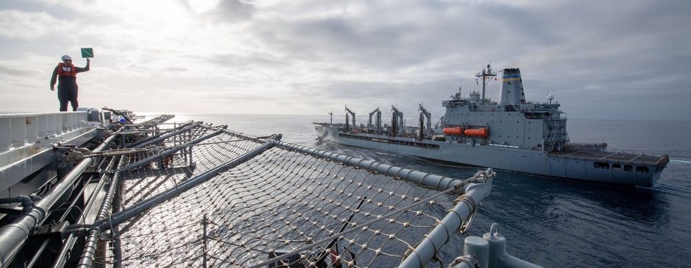 USS Essex Replenishment-at-sea
