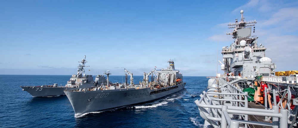USS Essex Replenishment-at-sea