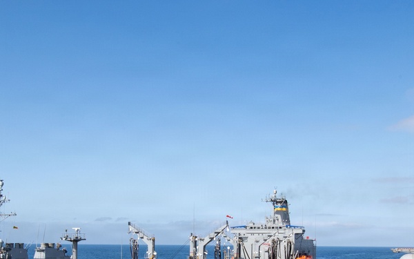 USS Essex Replenishment-at-sea