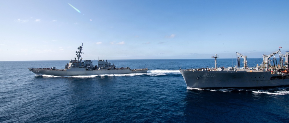 USS Essex Replenishment-at-sea