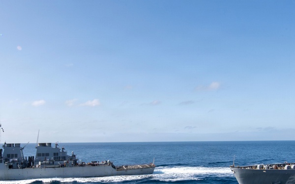 USS Essex Replenishment-at-sea