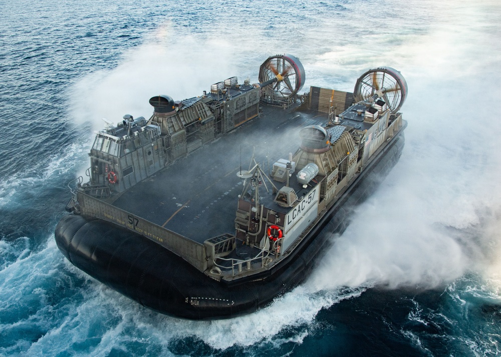 USS Essex Conducts Well Deck Operations