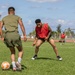 3rd MLG Marines Compete in Unit Wide Sports Tournament