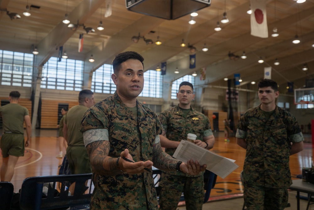 3rd MLG Marines Compete in Unit Wide Sports Tournament