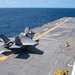 USS Essex Conducts F-35B Flight Deck Operations