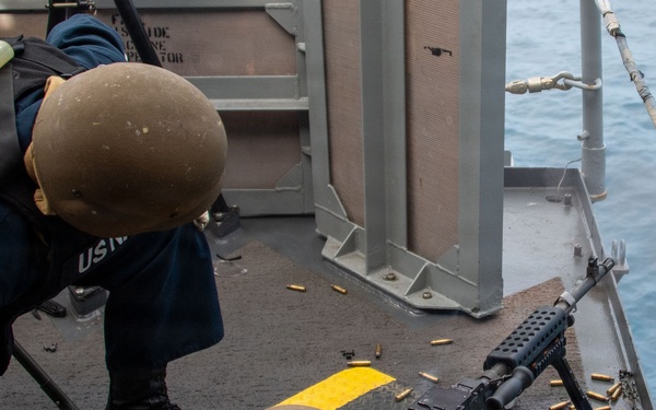 M240 Live Fire