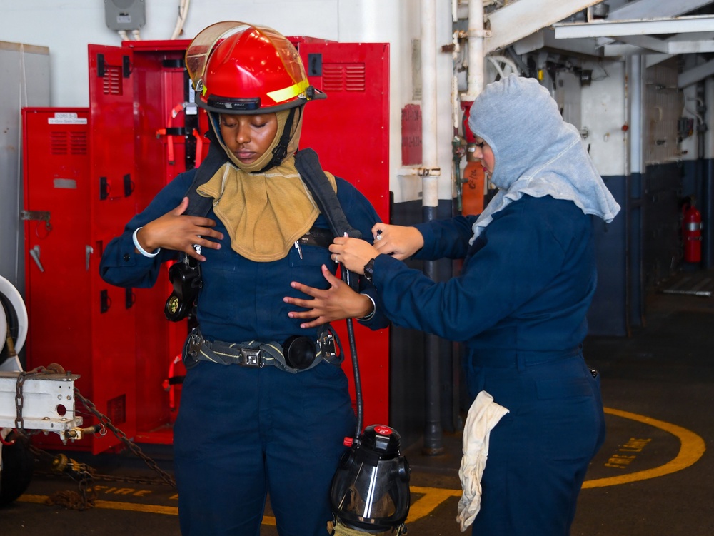 Main Space Fire Drill