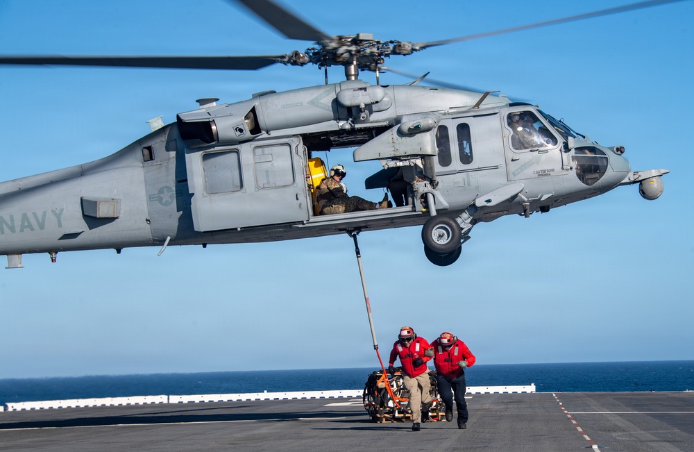 USS Essex Conducts Well Deck Operations
