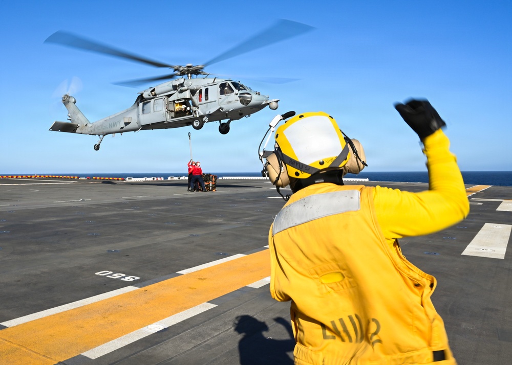 USS Essex Conducts Well Deck Operations