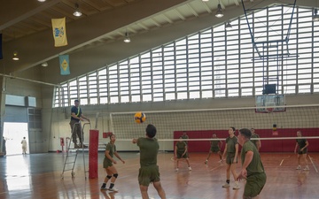 3rd MLG Marines Compete in Unit Wide Sports Tournament