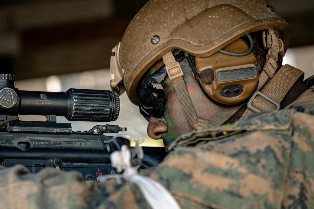 U.S. Marines Participate in Force on Force Training