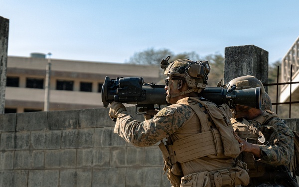 U.S. Marines Participate in Force on Force Training