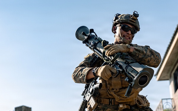 U.S. Marines Participate in Force on Force Training