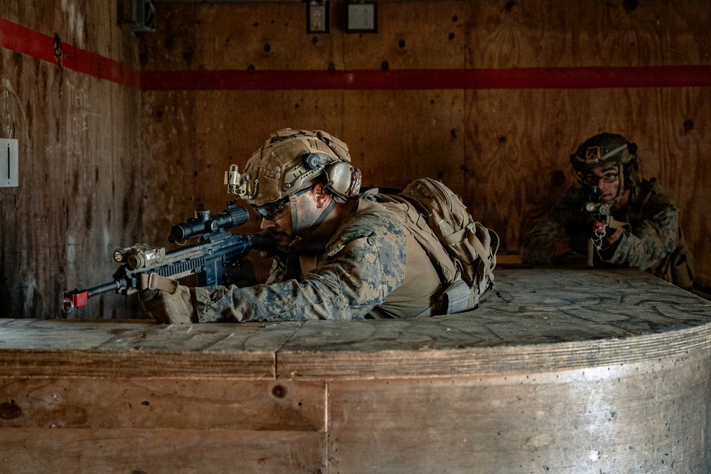 U.S. Marines Participate in Force on Force Training
