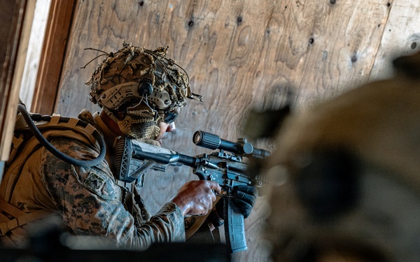 U.S. Marines Participate in Force on Force Training