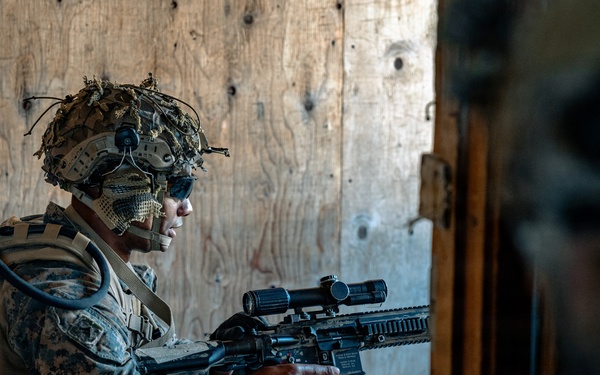 U.S. Marines Participate in Force on Force Training