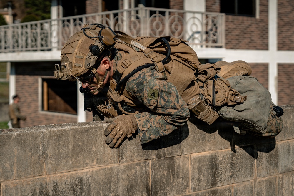 U.S. Marines Participate in Force on Force Training