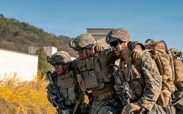 U.S. Marines Participate in Force on Force Training