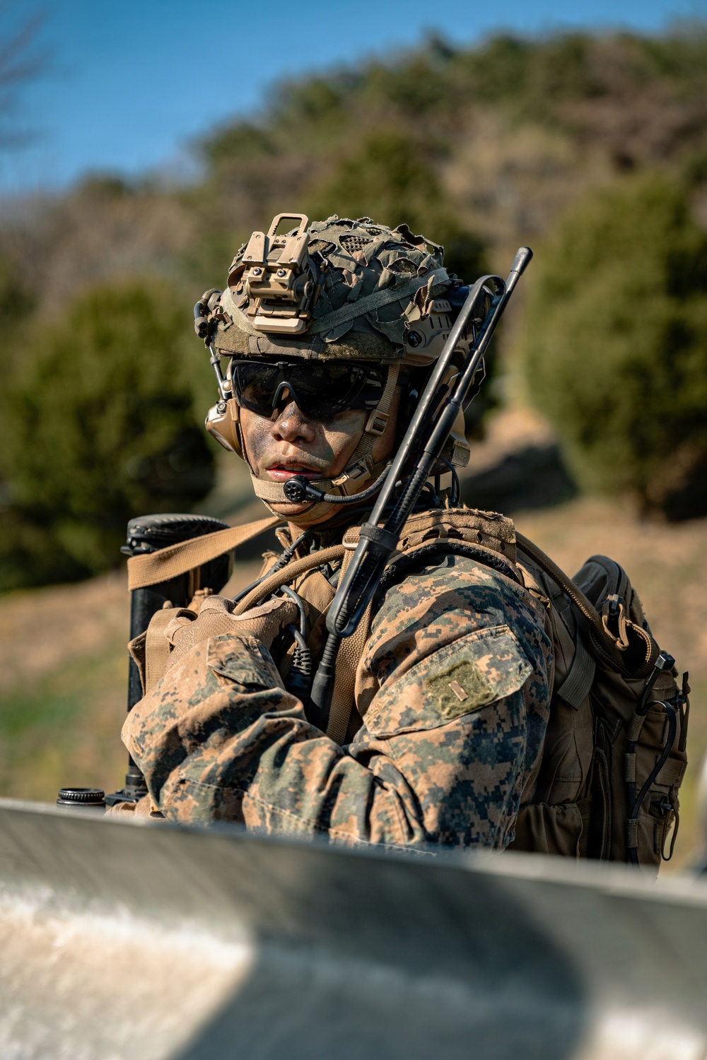 U.S. Marines Participate in Force on Force Training