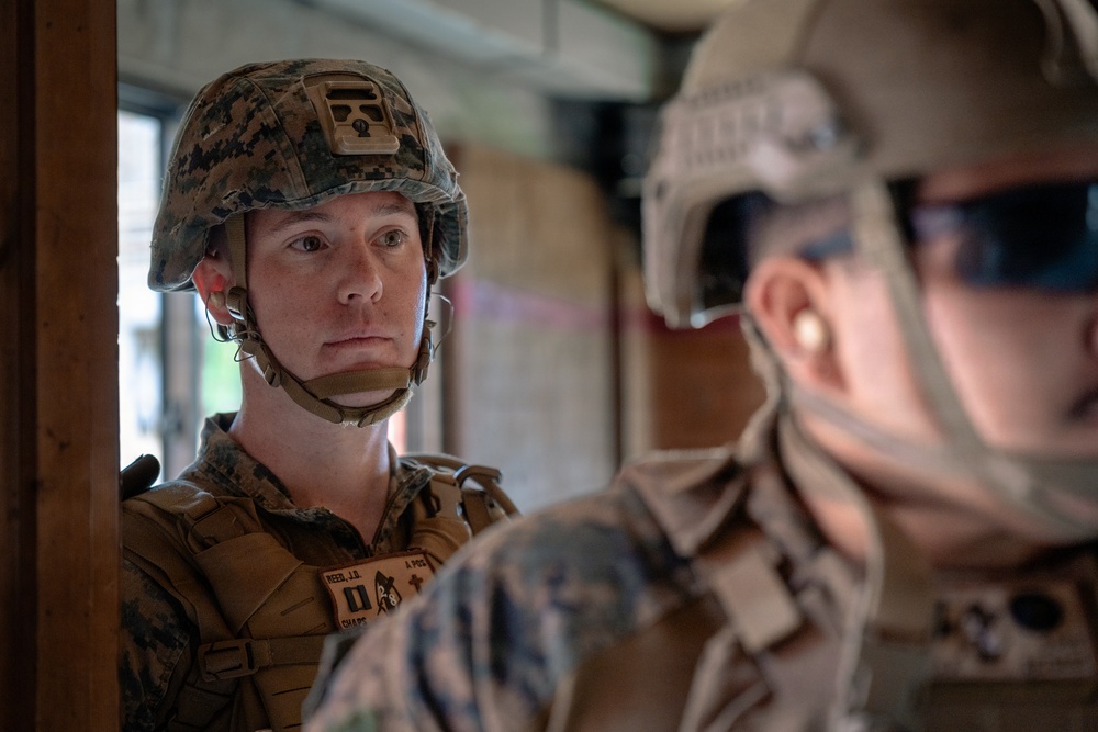 U.S. Navy Chaplain Participates in Force on Force Training