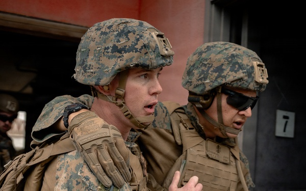 U.S. Navy Chaplain Participates in Force on Force Training