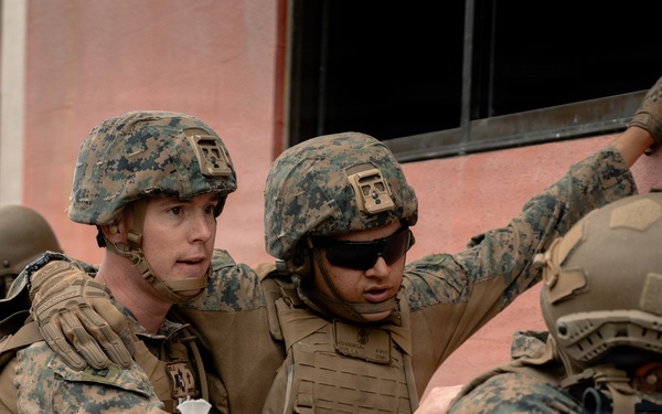 U.S. Navy Chaplain Participates in Force on Force Training