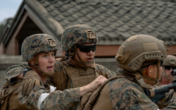 U.S. Navy Chaplain Participates in Force on Force Training