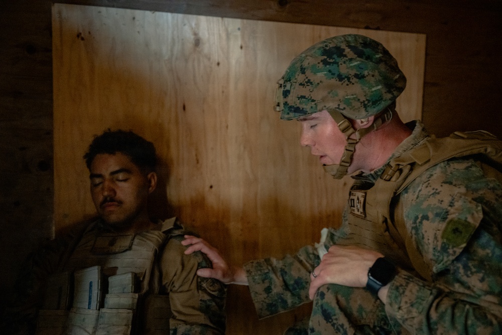 U.S. Navy Chaplain Participates in Force on Force Training