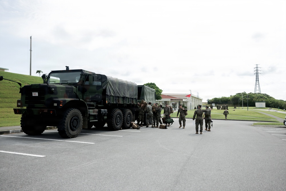 3d Marine Expeditionary Brigade conducts Air Contingency Marine Air-Ground Task Force drill on Okinawa