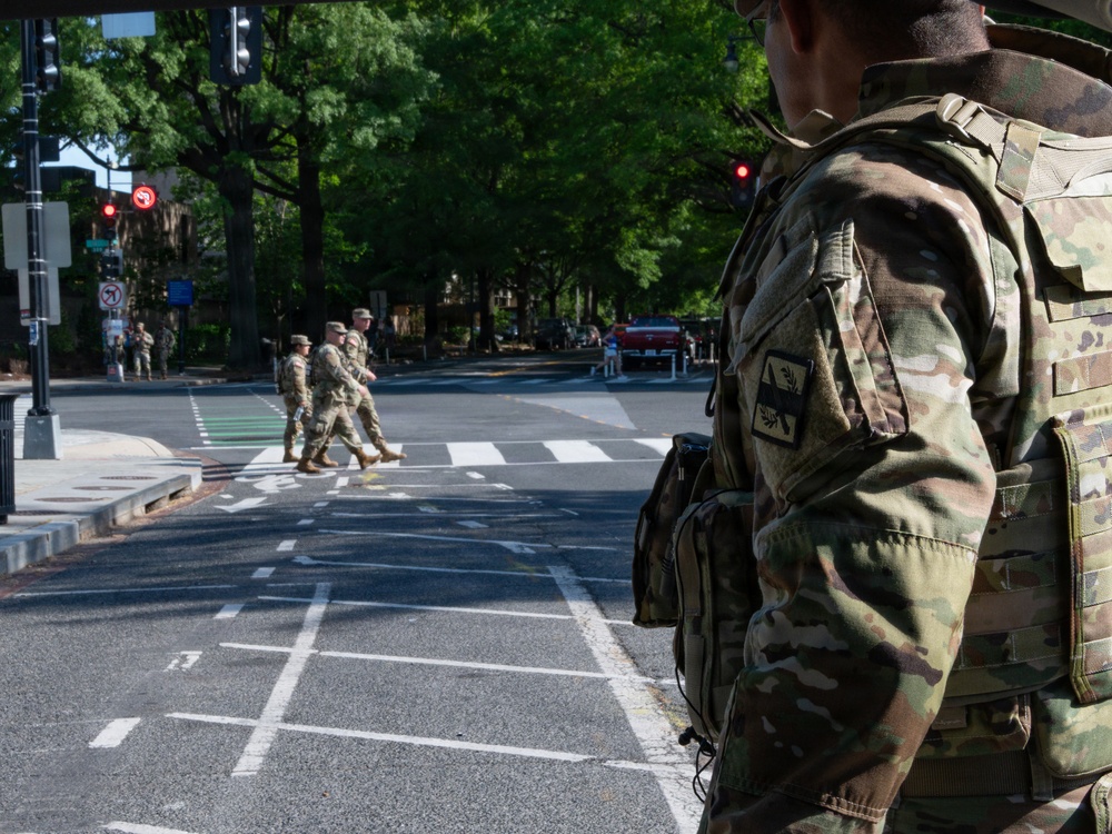Georgia chaplain visits JTF - DC in southeast D.C.