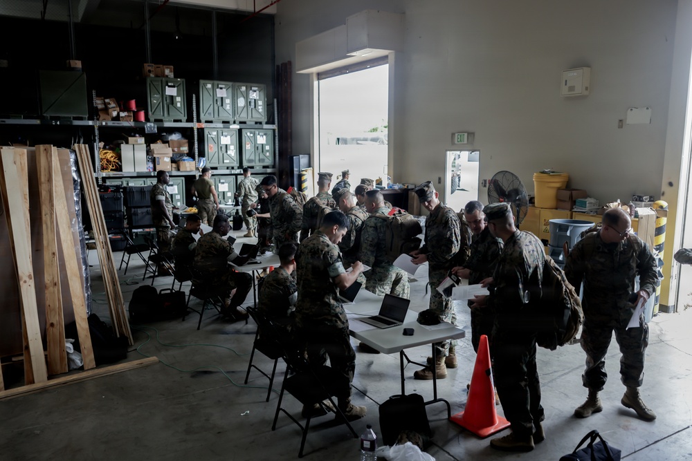 3d Marine Expeditionary Brigade conducts Air Contingency Marine Air-Ground Task Force drill on Okinawa